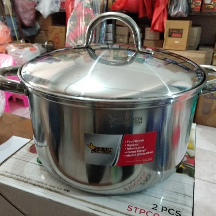 Panci Stainless I Sauce Pot Golden 24 cm - STPC0424