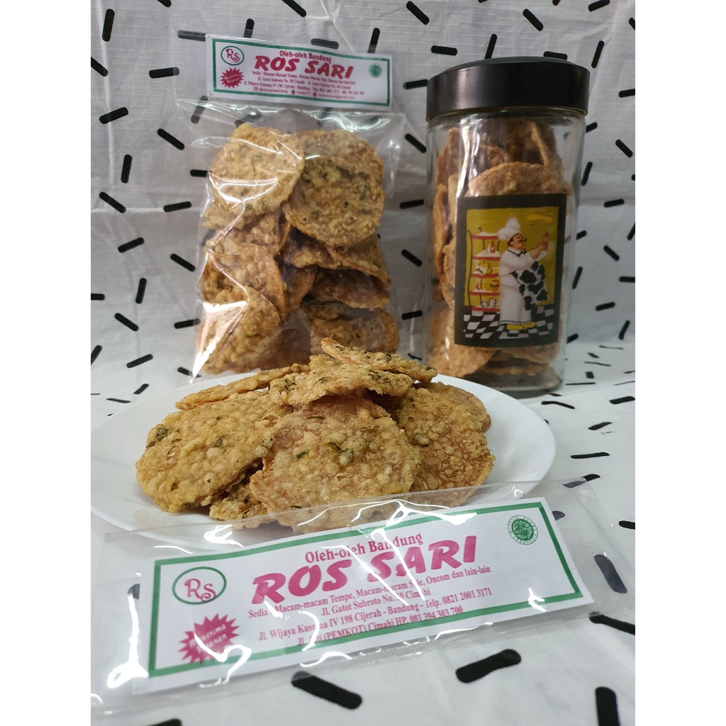 

Best Seller Tempe Goreng Bawang 250gr Oleh Oleh Bandung