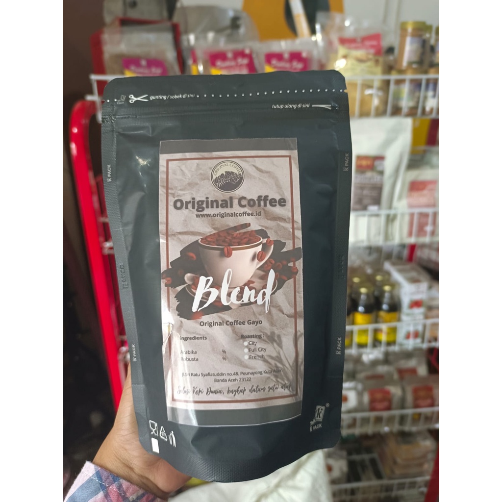 

Original Coffee Bubuk Kopi Gayo House Blend (Arabica & Robusta) 100 gr