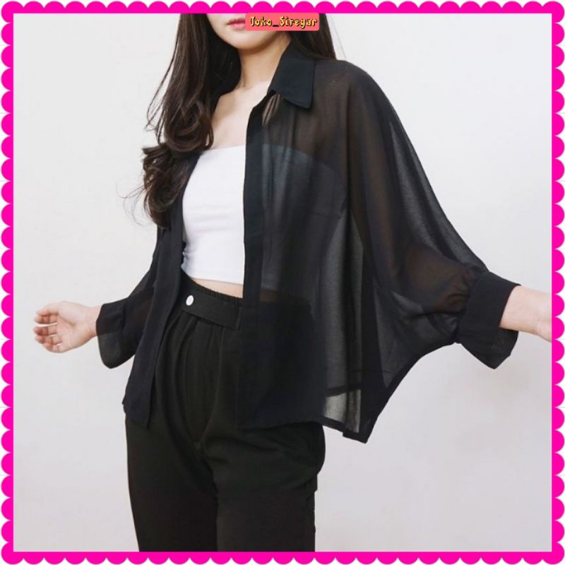 OUTER Felecia Ceruty Babydoll / Basic Outer Batwing Ceruty