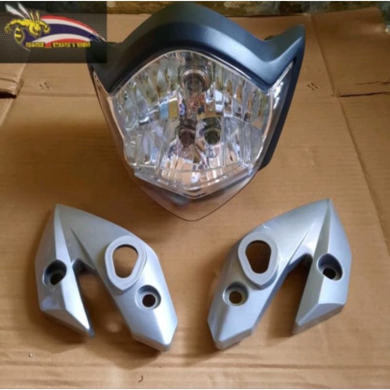 Lampu Depan Plus Kupingan Vixion Old Kualitas Terbaik