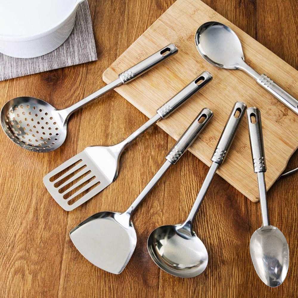 Jual Spatula Stainless Steel Set In Sodet Sutil Alat Masak Dapur