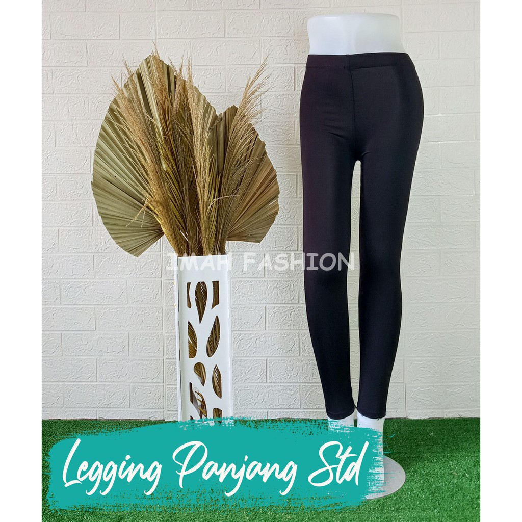CELANA LEGGING PANJANG WANITA BAHAN SPANDEK JERSEY CELANA OLAHRAGA WANITA