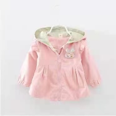 Jaket bayi/ Jaket anak zipper pink/ Jaket kelinci/Jaket LYME/ JK4