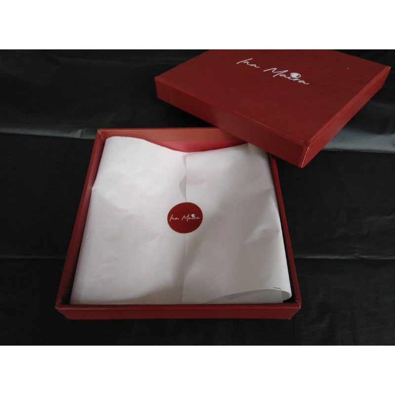 wrapping paper polos JUMBO 86x69cm tissue paper FREE STICKER CUSTOM