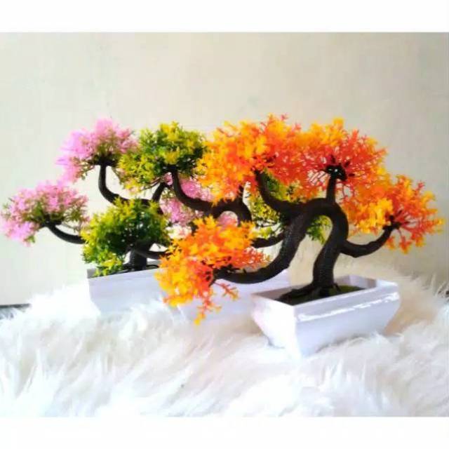 POHON BONSAI ARTIFISIAL / POHON BONSAI HIAS / TANAMAN BONSAI BUATAN