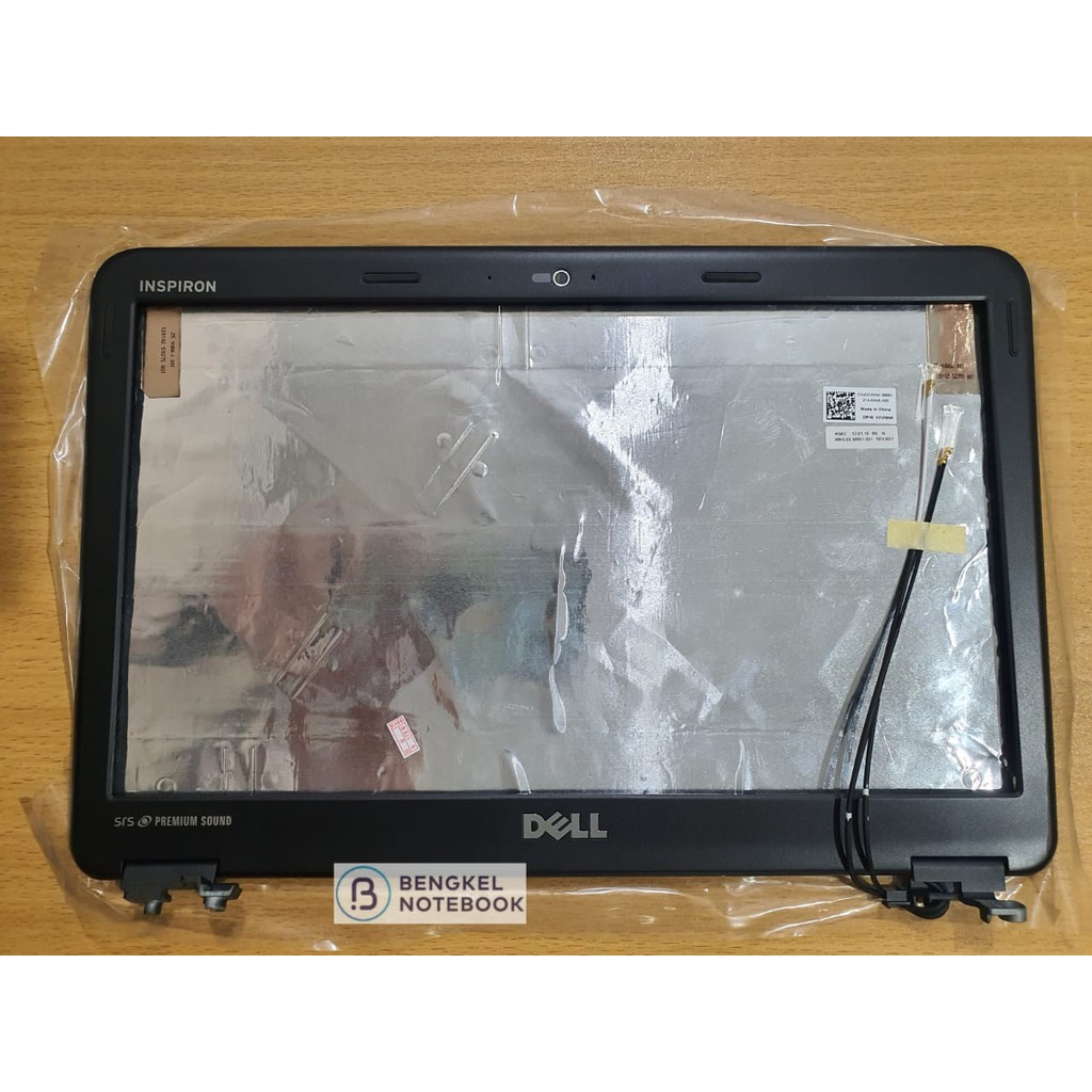 Case Cover Casing LCD Dell Inspiron 13Z N311Z N3110 N3010 Frame + Engsel Black