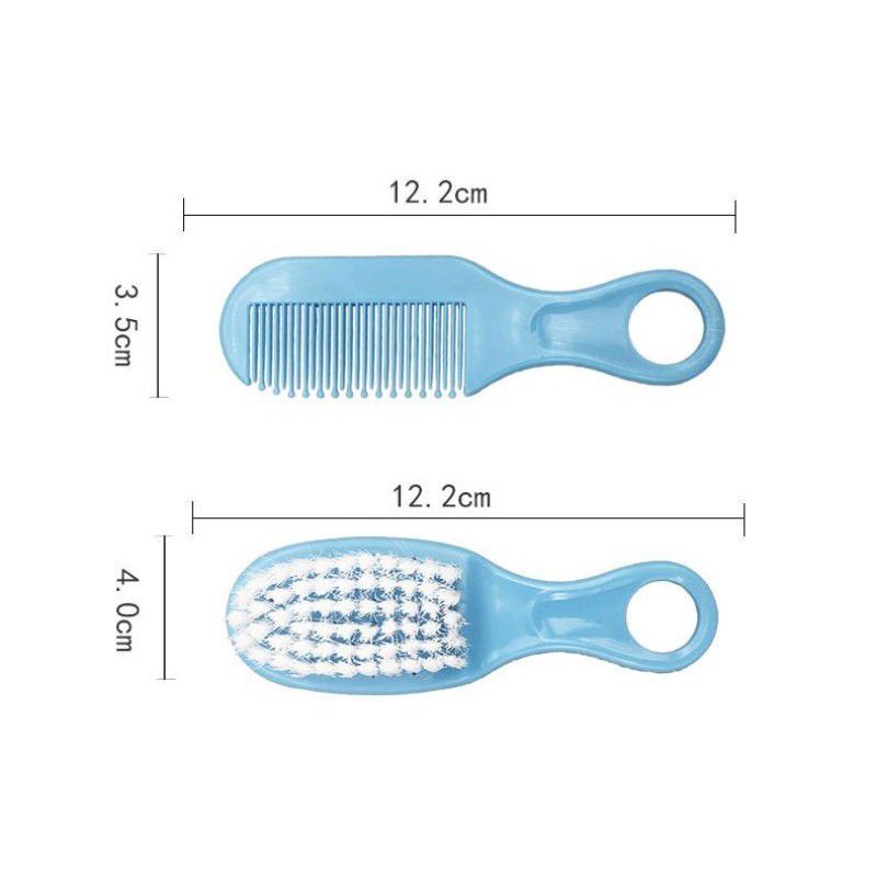 Set Sisir Sikat Bayi Baby 2in1 Newborn Lembut Halus