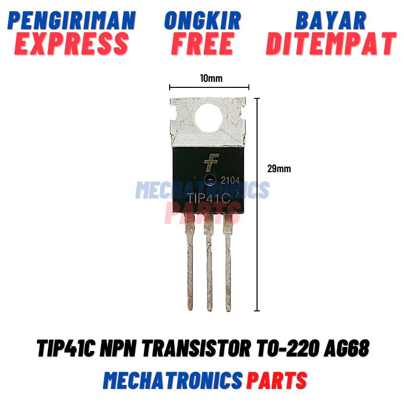 TIP41 41 TIP 41C TIP41C NPN TRANSISTOR TO220 TO-220