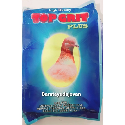 TOP GRIT PLUS ASINAN MERPATI, PERKUTUT, KENARI, LOVE BIRD, DERKUKU