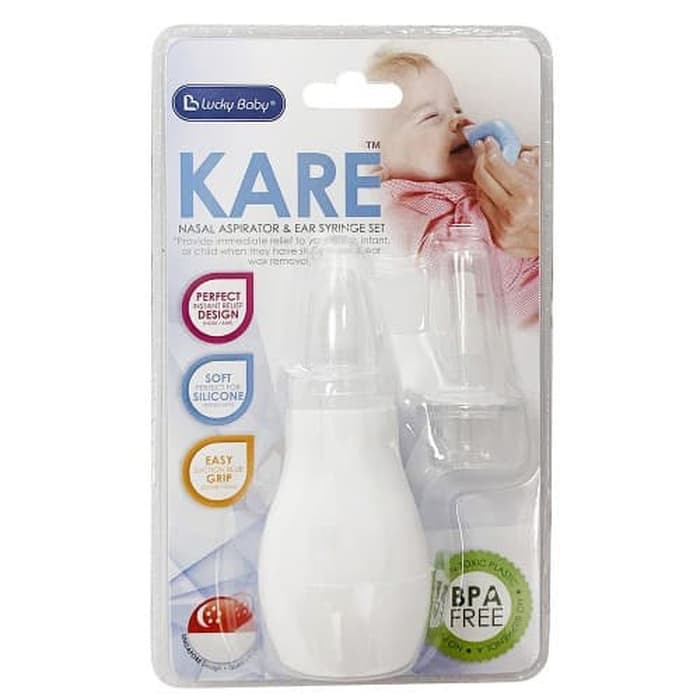 Lucky baby - LB 9613 - Nasal Aspirator - Sedotan ingus / lendir di hidung dan kotoran telinga