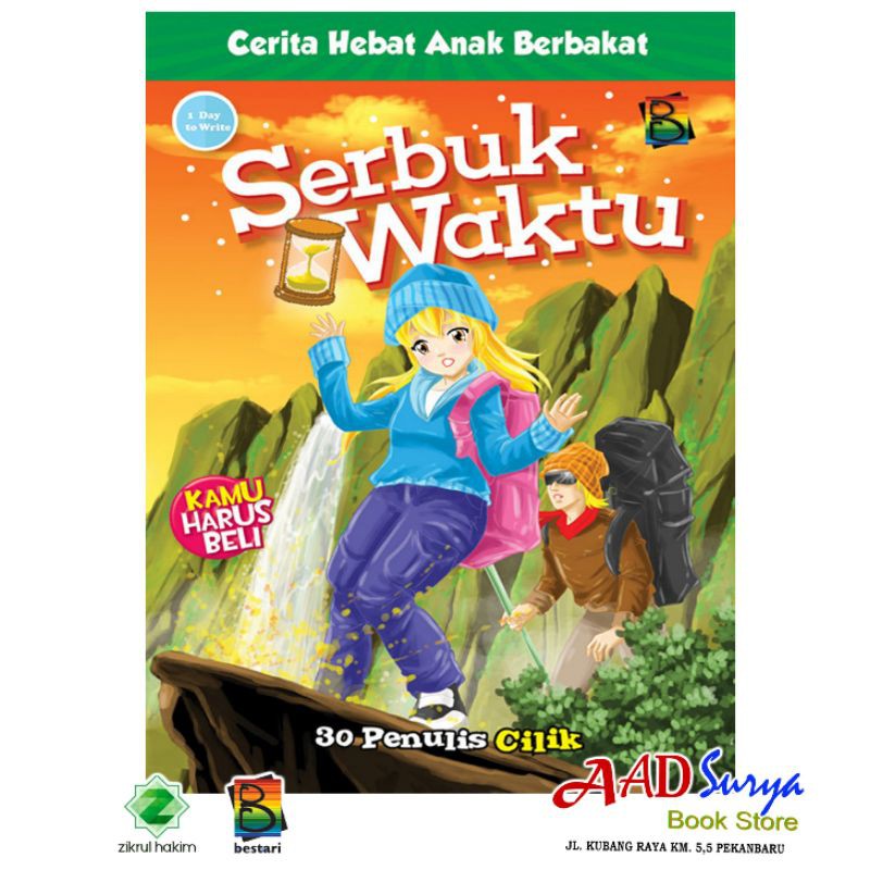 Buku Novel Remaja Cerita Hebat Anak Berbakat Serbuk Waktu Shopee Indonesia