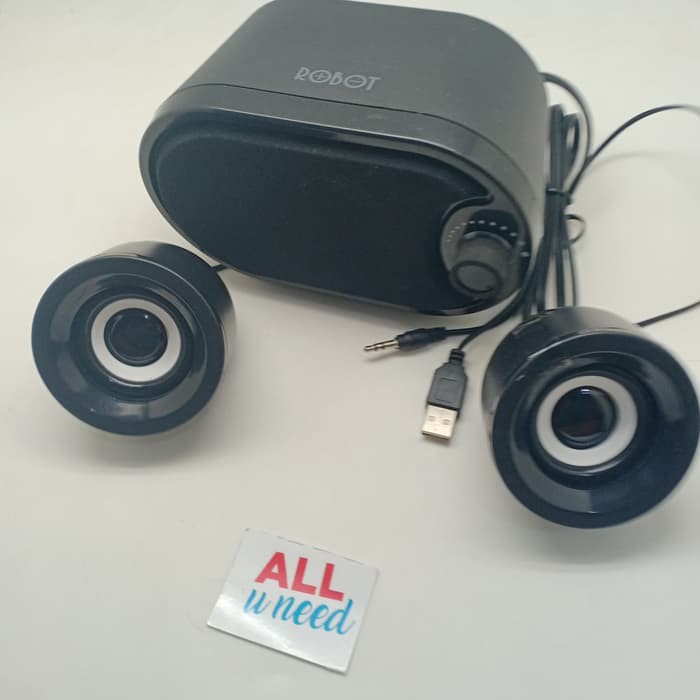 Speaker Active Robot RS170 Speaker Laptop Hp Pc Robot RS 170