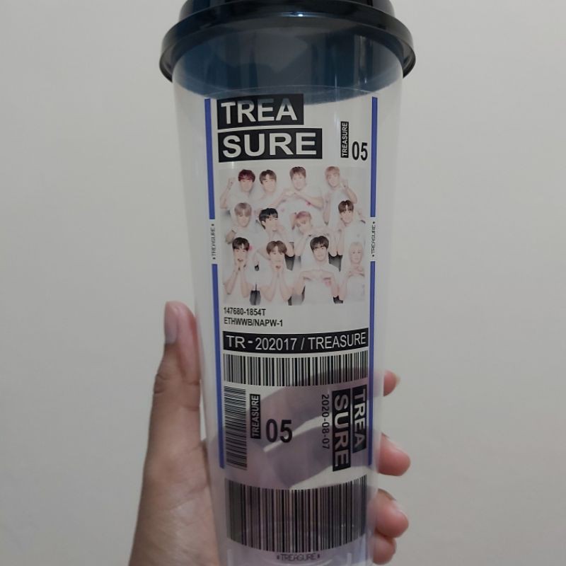 [WAJIB CO KARDUS &amp; BUBLEWRAP] Reusable Cup Barcode Kpop (READYSTOK )