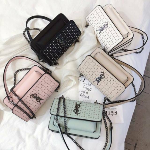 Tas Batam Import Wanita Selempang Cewek Kerja Slingbag Kantor Resmi Casual Santai  Baru