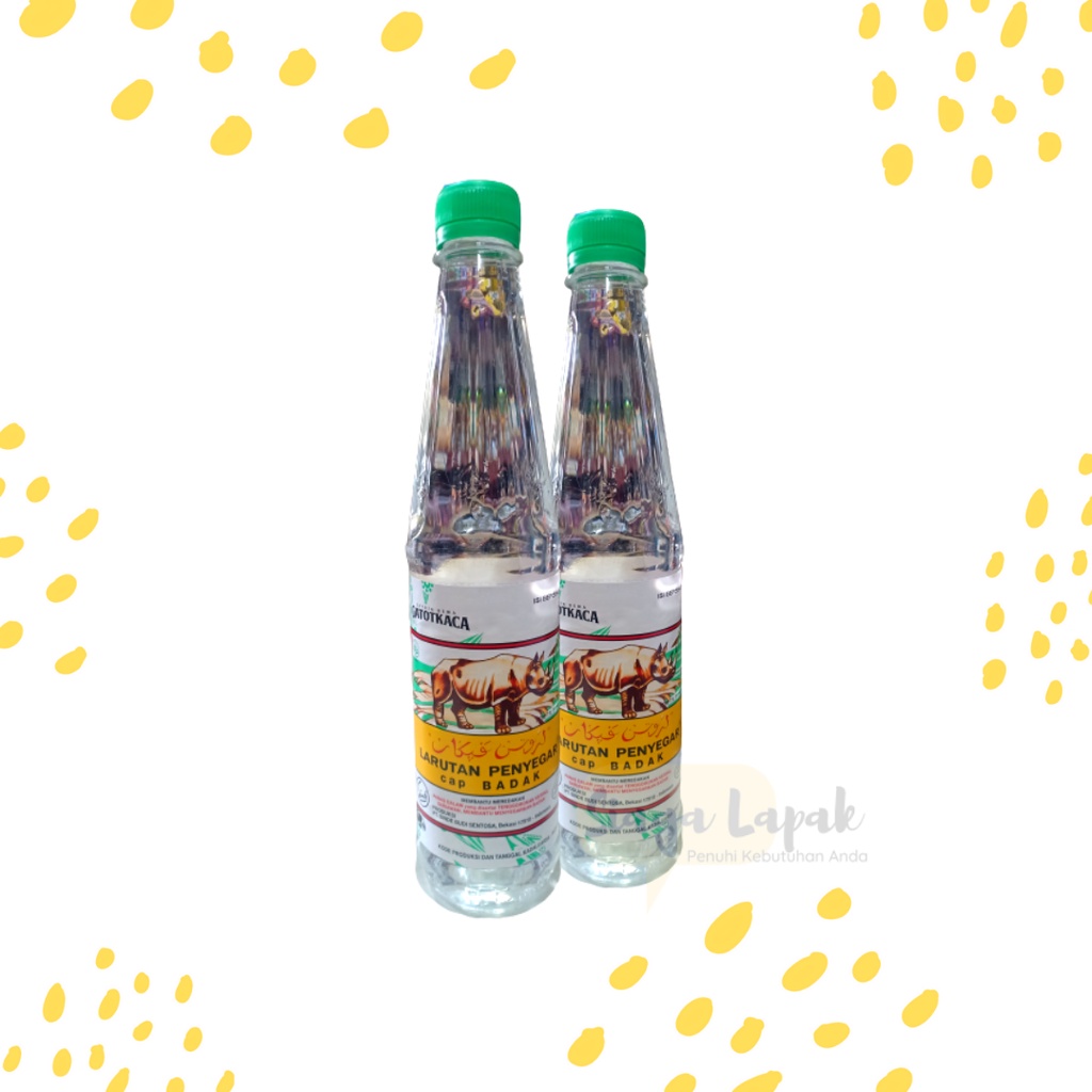 Larutan Penyegar Cap Badak botol 500ml