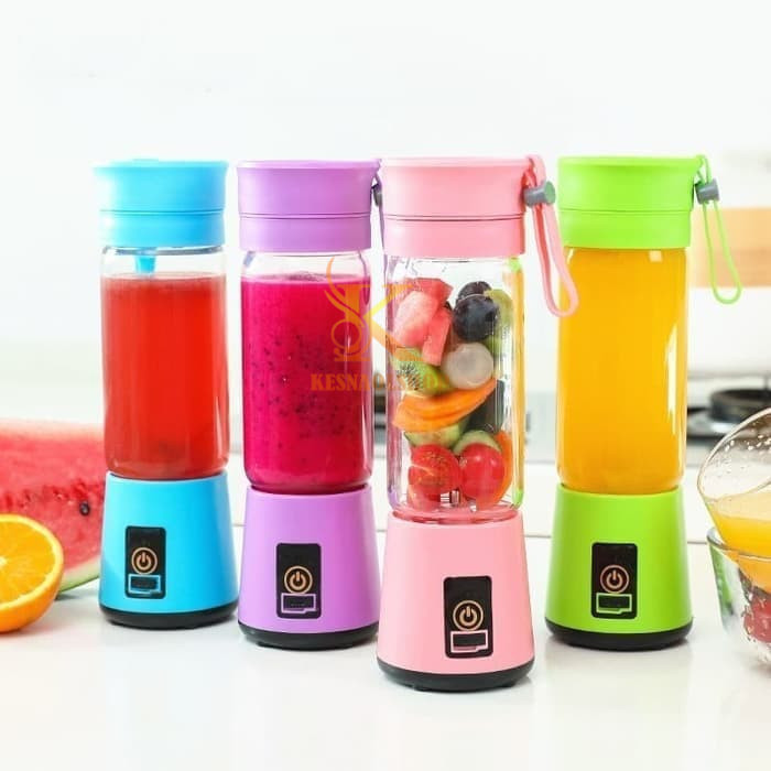 Blender Baterai Cas -Blender Mini Rechargeabel ZI12
