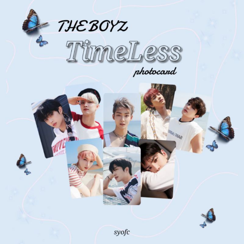 [ READY STOK ] THE BOYZ Timeless Photocard be aware tbz kpop