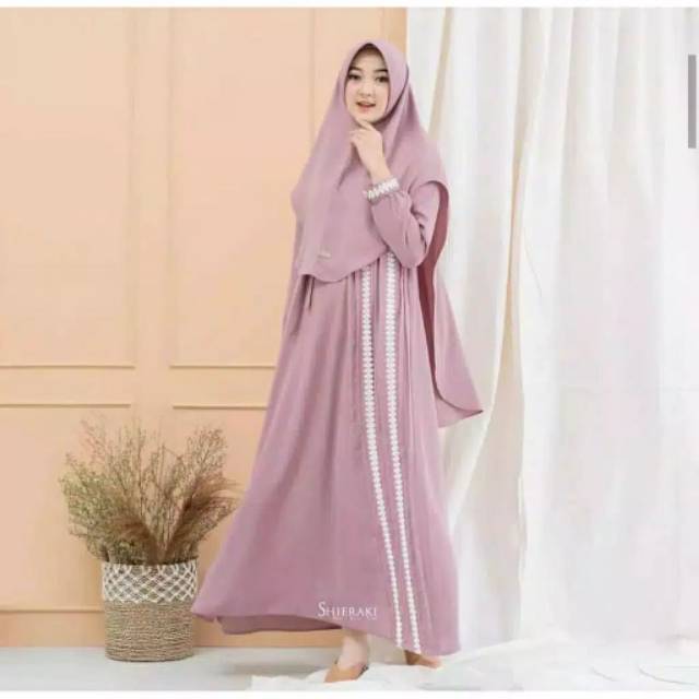 CARYN DRESS HIJAB ,GAMIS MUSLIM