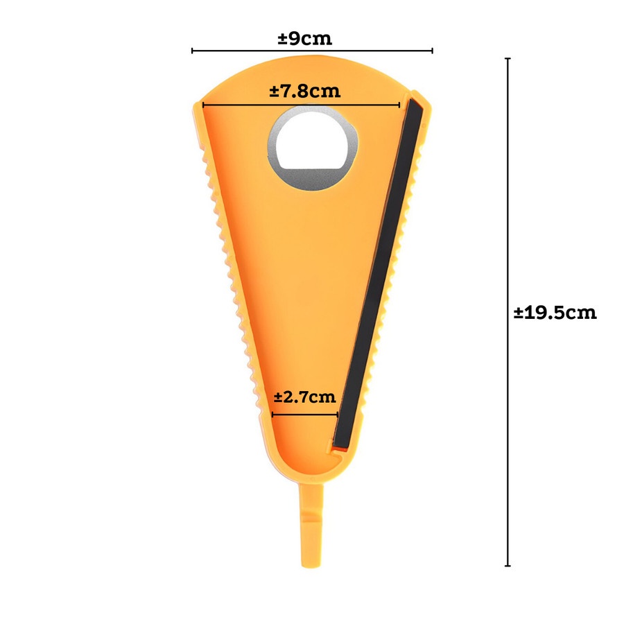 JG - Alat Pembuka Tutup Botol Bentuk V-Shaped / Tuas Bantu Pembuka Tutup Kaleng Toples Selai Bottle Can Opener Multifungsi