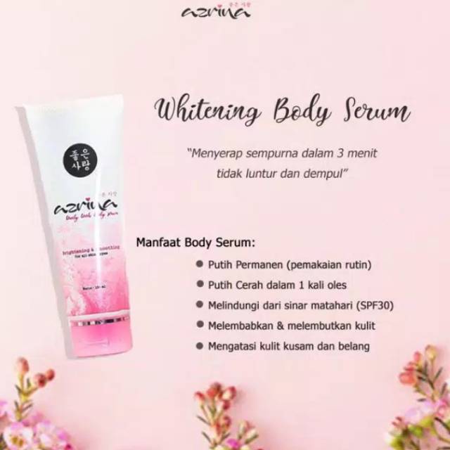 Azrina whitening body serum