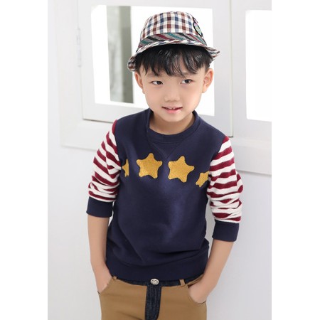 Baju Anak Laki - laki rajut halus STAR BOY KIDS | Sweater Rajut Anak COWOK Umur 3 - 5 Tahun