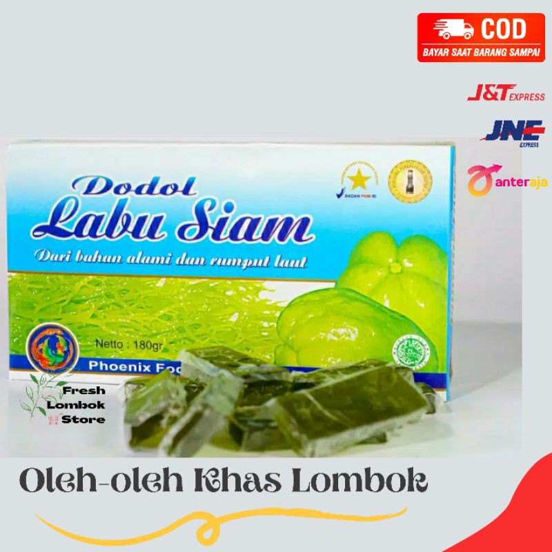 

Dodol Labu Siam 160gr Enak Oleh-oleh Khas Lombok Phoenix Food