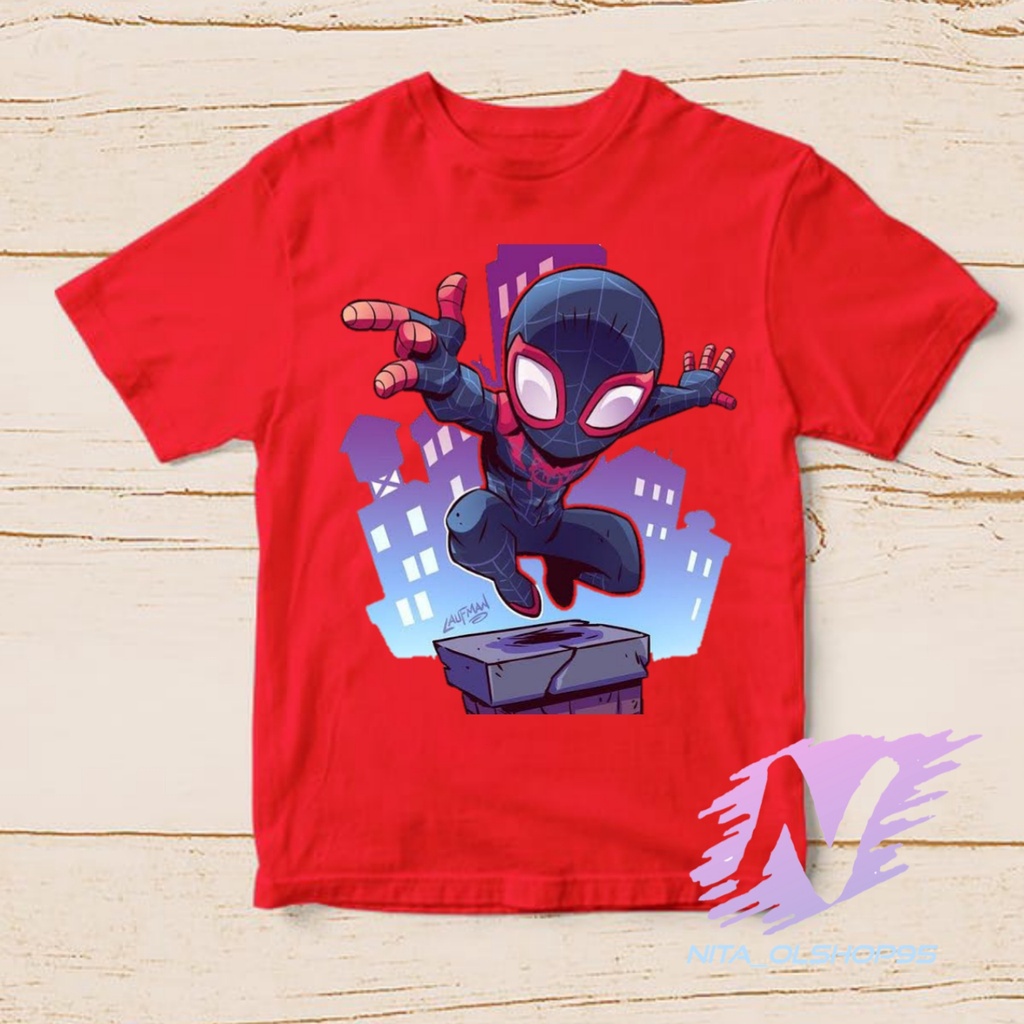 kaos anak spiderman terbaru baju kaos anak superhero