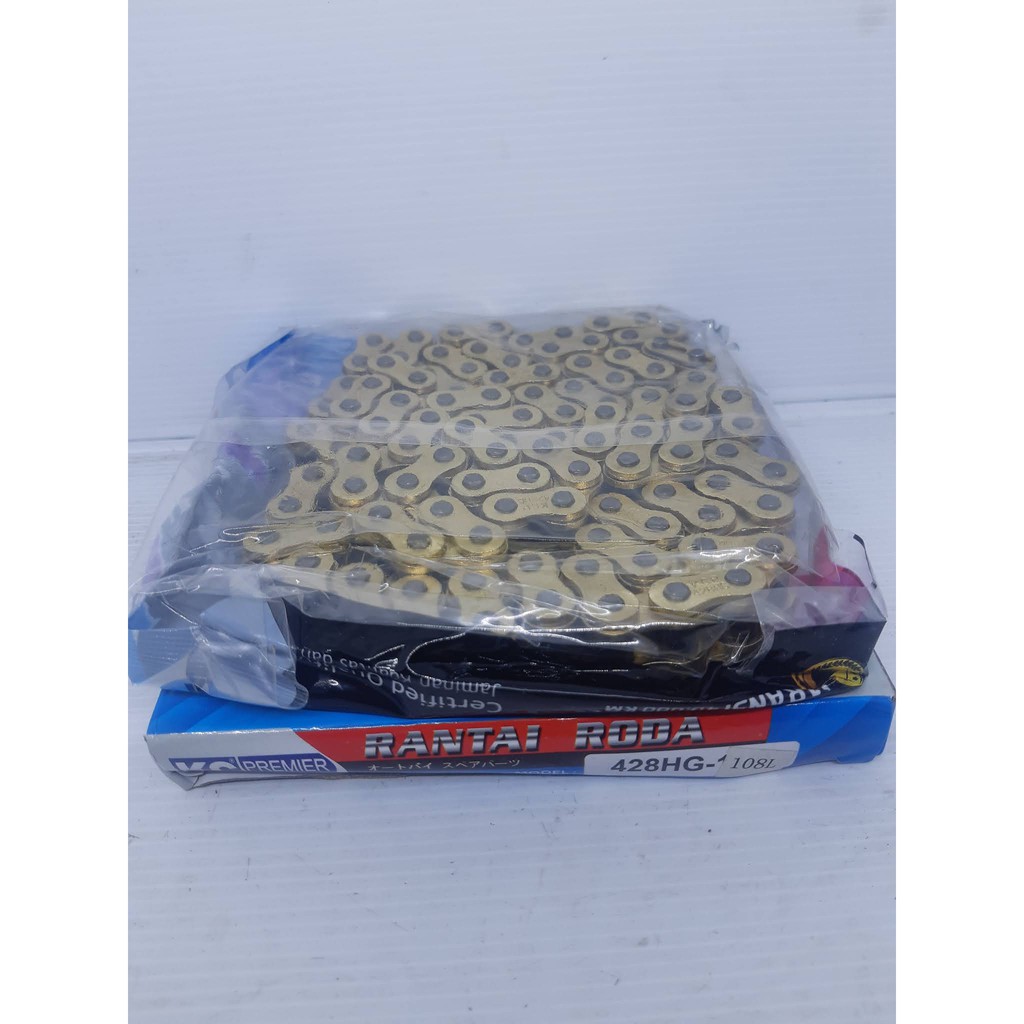 GIR GEAR SET PLUS RANTAI GOLD SUPRA FIT NEW / FITNEW / SUPRA X 125 38T-14T