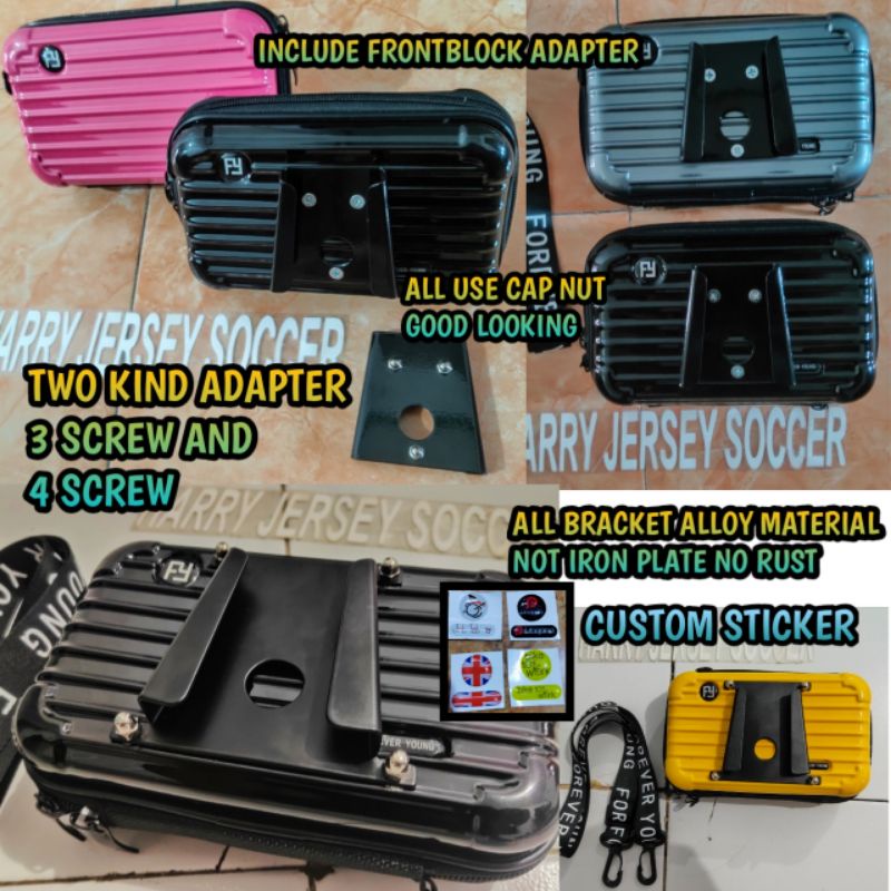 TAS FRONTBLOCK + CUSTOM STICKER TAS