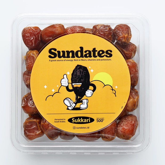 

SUNDATES Kurma Sukari 500gr