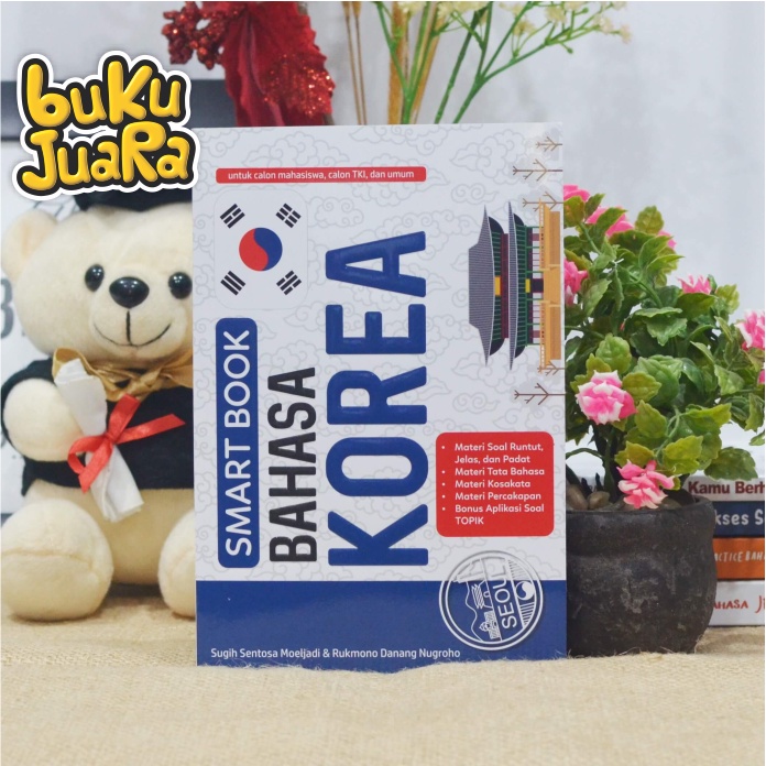 SMART BOOKS BAHASA KOREA Buku Pintar Belajar Grammar Tata Bahasa dan Kosakata