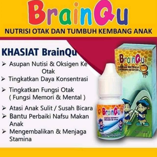 BRAINQU nutrisi Otak dan Tumbuh Kembang Anak