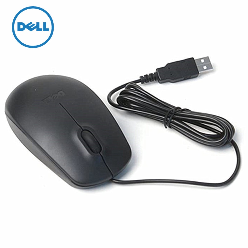 Dell MS111 Mouse Optical 1000 DPI 3 Tombol Dengan Kabel Usb