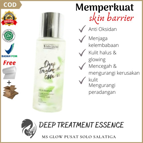 Deep Treatment Essence Mengatasi Iritasi Bekas Jerawat Perawatan Kecantikan Wajah Skincare Ms Glow Shopee Indonesia