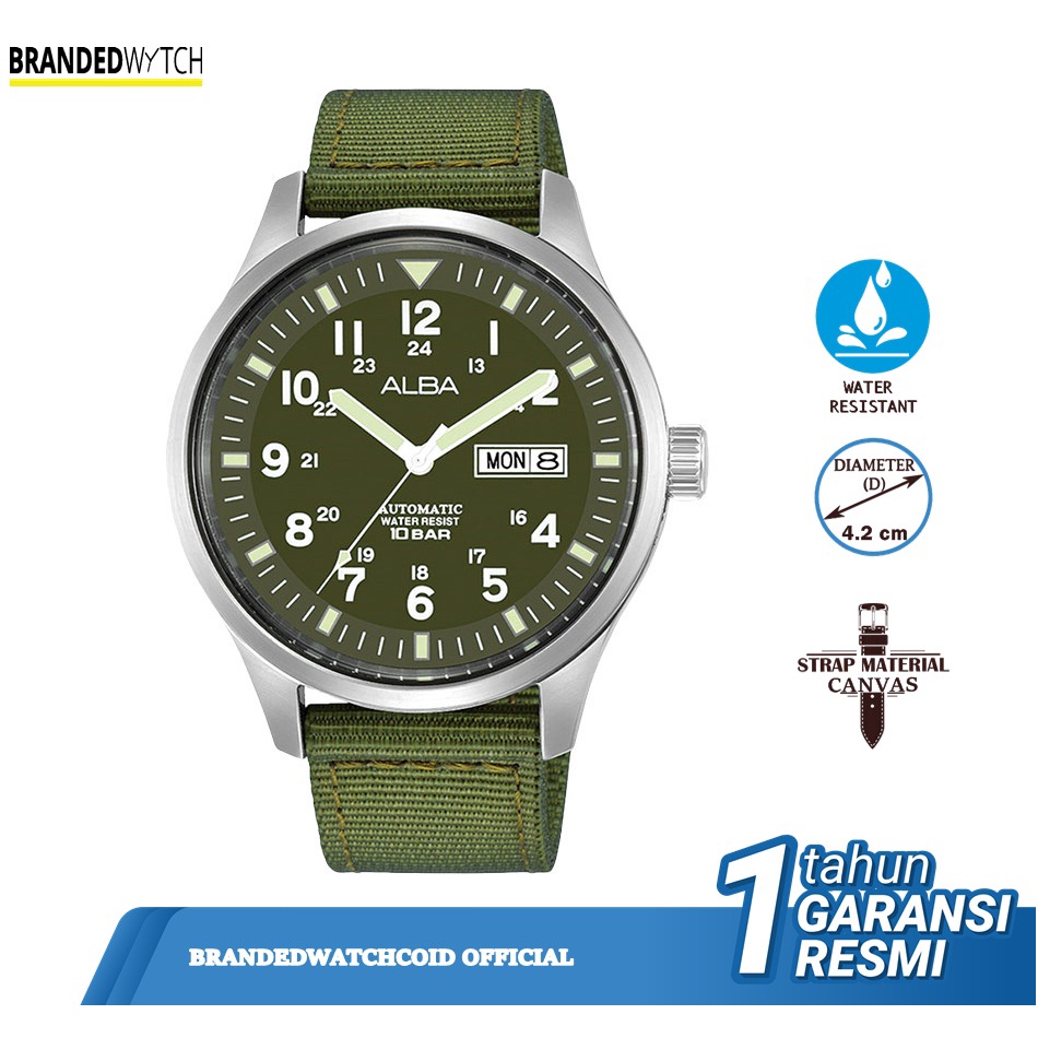 Jam Tangan Alba Pria AL4217X1 Original Alba AL4217 Diameter 4,2 cm