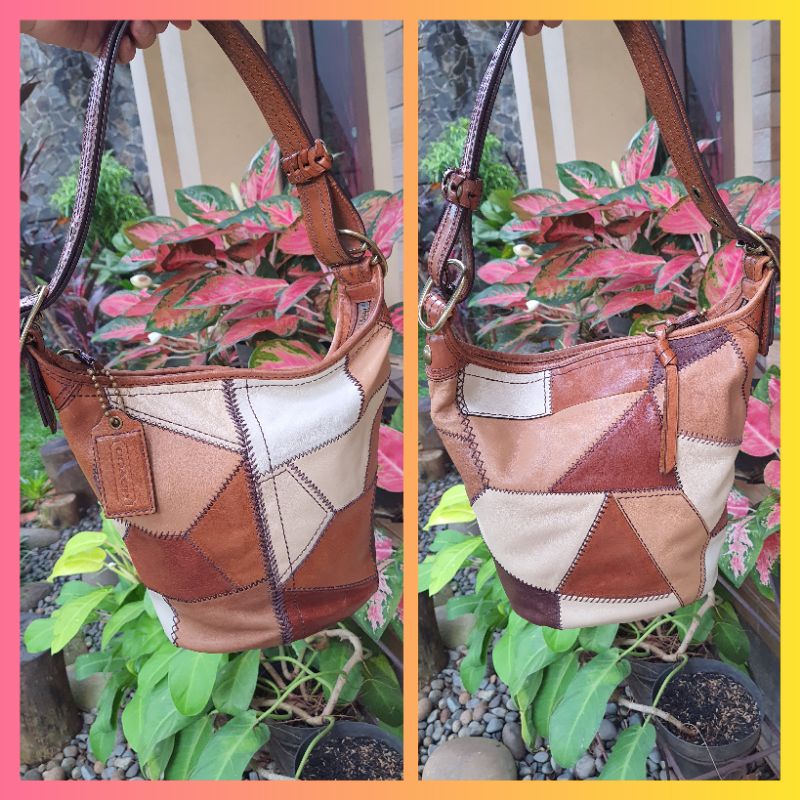 SALE Preloved 022 Bucket Patchwork limited edition