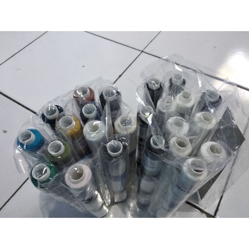 BENANG CAMPUR ISI 36 PCS (3 LUSIN) UKURAN 40/2 | PANJANG 250 YARD | BENANG JAHIT MURAH