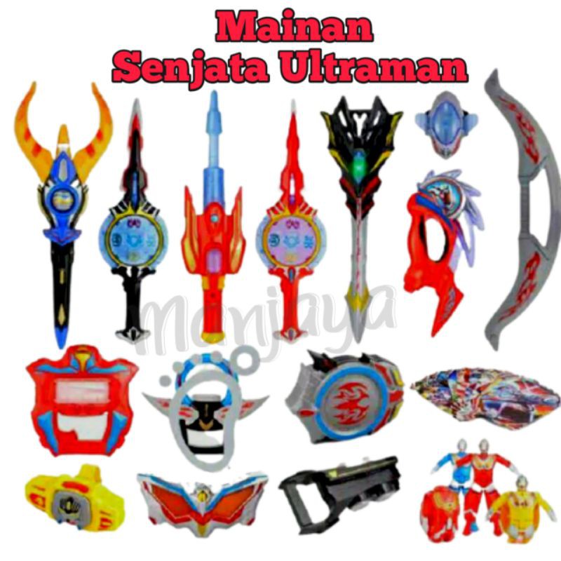 Senjata Ultraman Seris Mainan Pedang Ultraman Zero Seven Leo Zeta, Dark Riser