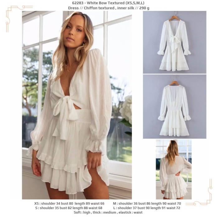 Dress Korea Style Dress Putih Maxi Dress Mewah MURAH Maxi Dress Brukat Dress Korea Muslim X5A5 Dress