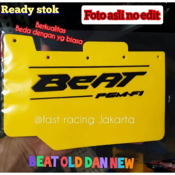 KUNING - MUD FLAP Beat PGM-FI Mud Guard mud flap beat