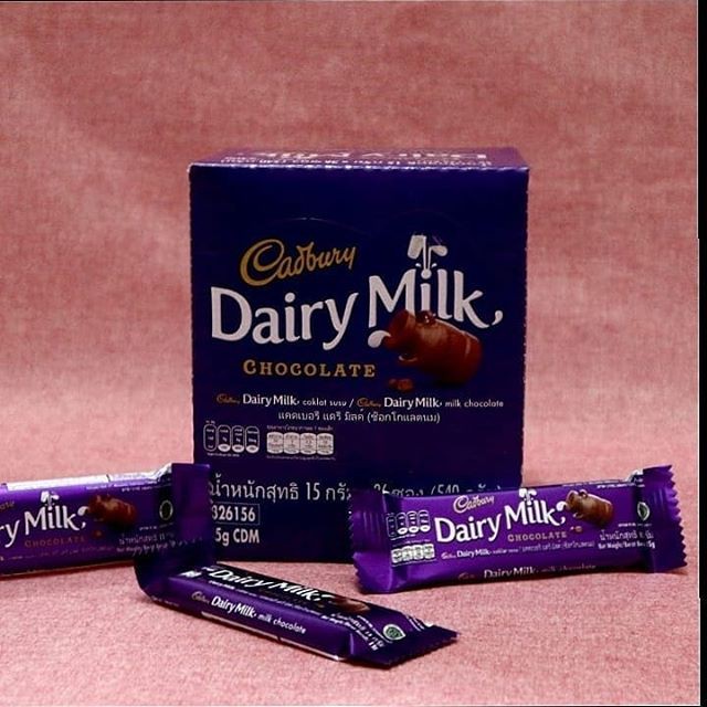 

Cadbury Dairy Milk Mini 15 GR ISI 36pcs