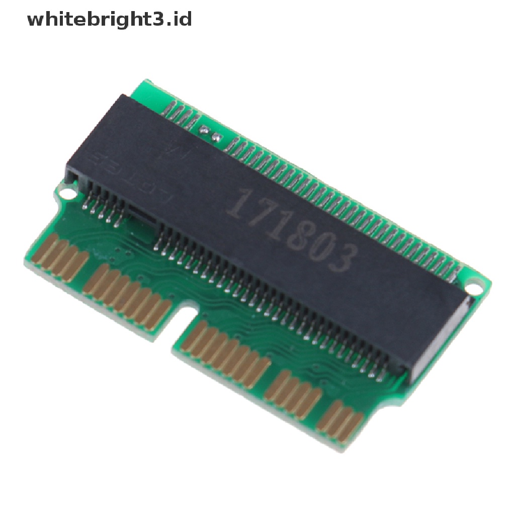 (whitebright3.id) Kartu adapter Konverter SSD NGFF M.2 NVME Untuk Buku Mac 2013-2015