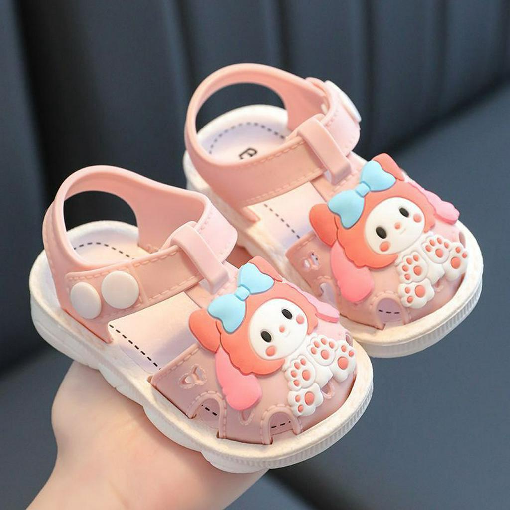 PROMO 12.12 PUNCAK Okaybaby B286 Sandal Balita Anak Perempuan Lucu Import Bagus Lembut Kekinian Sendal Casual