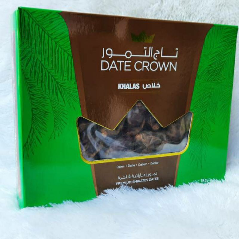 DATE CROWN KHALAS 1KG EXP NEW