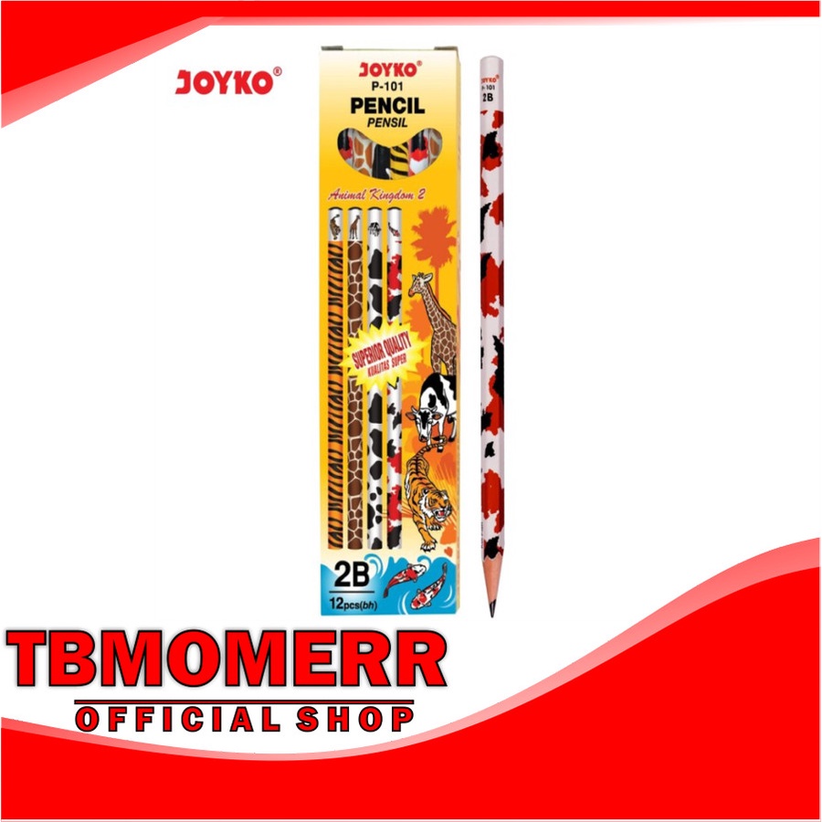 

PENSIL JOYKO P-101 2B ANIMAL PER PACK