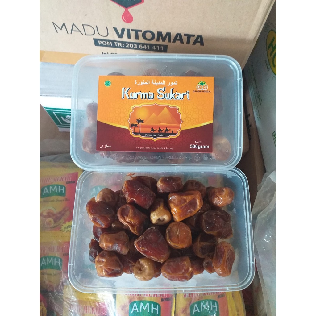 

KURMA SUKARI PREMIUM 500 GRAM - Kurma Sukari Murah - Kurma Sukari