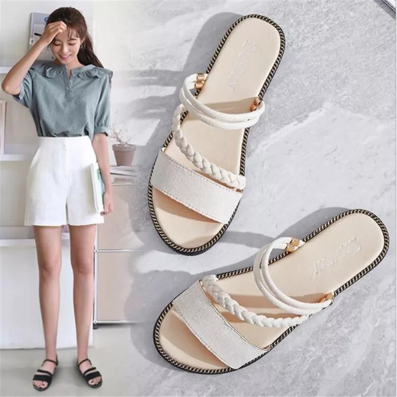 [LOKAL] DOMMO - D5041 SANDAL TALI KEPANG daffawahyu