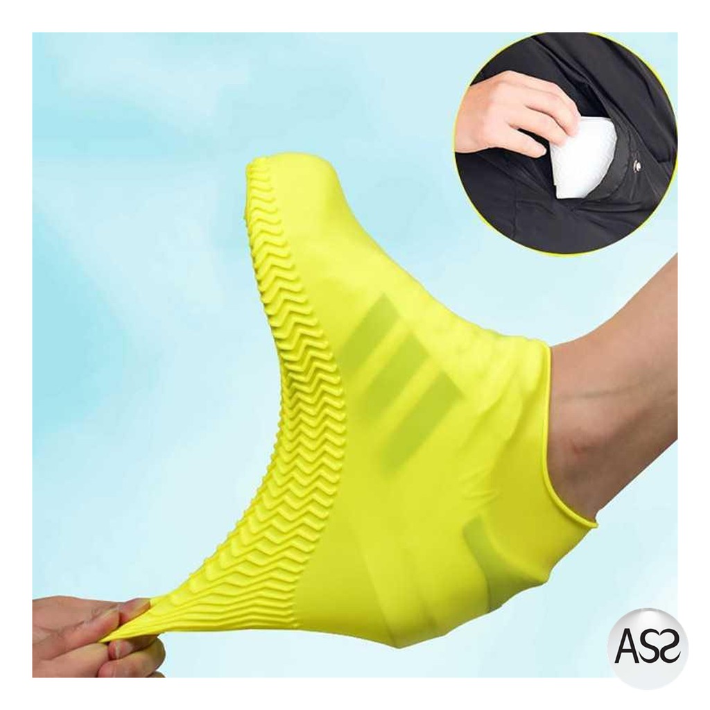 ASS Shop - Darden Cover Hujan Sepatu Waterproof Silicone