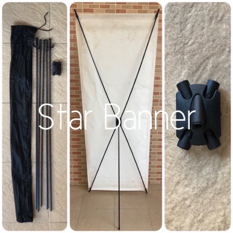 X banner fiber 60x160
